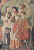Tapisserie : Légende de saint Julien, il ressuscite un enfant lors d'une procession mortuaire ?, image 2/9