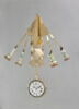 Montre ronde assortie d'une chatelaine ornées de portraits de femme, image 7/9