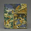 Plaque rectangulaire : Cyrus enfant recueilli par le berger, image 3/5