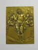 Plaquette : Le Christ rédempteur dont la tunique est portée par des anges, image 1/2