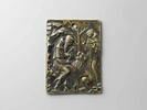 Plaquette :  saint Romédius en costume de moine, image 1/2