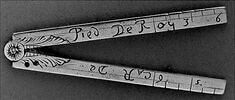 Quart de pied de roi pliant, image 1/3