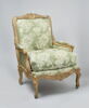 Bergère à la Reine et à chassis, d'une paire, image 1/4