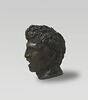 Statuette : tête d'homme, image 2/4