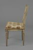 Chaise de bois à décor de lyre découpée à jour, image 3/5
