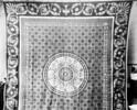 Tapis ras rectangulaire à rosace centrale, image 4/4