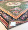 Tapis velours rectangulaire à rosace centrale, image 9/11