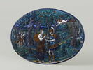 Plaque ovale : Médée et Jason, image 1/3