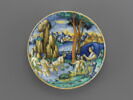 Plat rond : Latone changeant les paysans en grenouilles, image 1/3