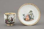 Tasse et soucoupe d'un service composé de sept pièces (R 988 à R 994), image 3/6
