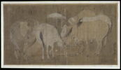 Rouleau: Puissants coursiers (Jungu quanqitu 駿骨權奇圖), image 1/8