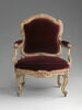 Fauteuil à la Reine et à châssis, d'une suite de quatre, image 2/6