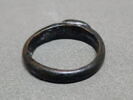 Bague portant un monogramme frappé sur le chaton plat ovale A N ?, image 3/4