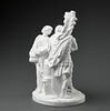 Groupe en biscuit de porcelaine : Les adieux d'Hector et d'Andromaque, image 3/9