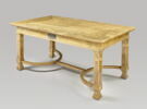 Table en marqueterie de bois exotiques, image 2/2