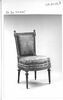 Fauteuil, d'un ensemble de trois fauteuils et trois chaises en demi cabriolet (avec OA 9452 B, C et OA 9452 D, E, F), image 8/12