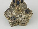 Pied de calice ou de reliquaire transformé en chandelier, image 4/5