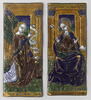 Volet de triptyque : L' Annonciation (l'archange Gabriel), image 1/4