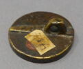 Matrice de sceau ronde avec un tirage en cire rouge :  Guillaume de Calveto, clerc, image 2/3