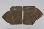 Deux fragments d'un mors de chape : l'Annonciation, image 2/2