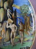 Grande coupe creuse sur pied bas, image 4/5