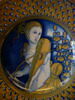 Grand plat : jeune femme jouant de la viole, image 2/3