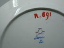 Assiette, d'une série de vingt-quatre (R 676 à 699), image 3/4