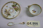 Tasse, soucoupe et cuillère d'un service de six pièces (R 995 à 1000), image 8/8