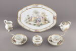 Tasse, soucoupe et cuillère d'un service de six pièces (R 995 à 1000), image 4/8