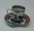 Tasse à café et soucoupe d'une série de cinq ; d'un service à thé et à café de dix-huit pièces (R 1160 à 1172), image 3/8