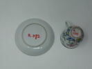 Tasse à café et soucoupe d'une série de cinq ; d'un service à thé et à café de dix-huit pièces (R 1160 à 1172), image 8/8