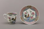 Tasse à café et soucoupe d'une série de cinq ; d'un service à thé et à café de dix-huit pièces (R 1160 à 1172), image 1/8