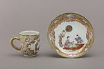Tasse à café et sa soucoupe d'un service à thé et à café de dix pièces (R 1198 à 1207), image 4/6