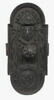 Plaque de verrou : armes de France avec les monogrammes de Diane de Poitiers et d'Henri II, image 1/4