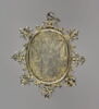 Médaillon ovale avec la Vierge à l'enfant et saint Jean Baptiste, image 1/2