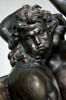 Groupe sculpté : L'enlèvement d'Orithye par Borée, image 3/4