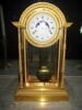 Pendule en forme de portique provenant de la chambre de l'empereur à Fontainebleau, image 2/2
