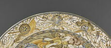 Plat rond : Triomphe de Scipion et armoiries de Carlo Vincenzo Ottoni de Matelica, évêque de Cesena (?), image 3/6
