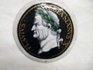 Plaque circulaire : Vespasien, image 1/2