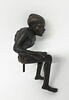Statuette : pygmée assis, image 3/5