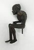 Statuette : pygmée assis, image 4/5