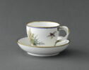 Tasse et sa soucoupe, d'un cabaret (TH 1228 à 1230), image 2/5