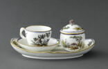 Tasse et sa soucoupe, d'un cabaret (TH 1228 à 1230), image 1/5