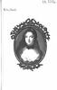 Médaillon peint sur émail d'un portrait en buste de femme, image 3/3