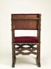 Fauteuil partiellement doré, image 4/8