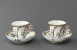 Tasse et soucoupe à anse en forme de papillon, d'une paire (OA 8040), image 11/11