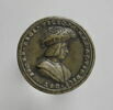 Médaille : François Ier (1494-1547) / Diomède tenant le palladium, image 1/2
