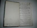 Ouvrage en latin et en grec sur deux colonnes : Polibius, tome I, Casauboni édité en 1764 ayant appartenu au duc de Reichstadt, image 1/2