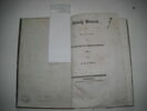 Livre d'études en langue allemande ayant appartenu au duc de Reichstadt : König Enzius. Beitrag zur Geschichte der Hohenstaufen, Ludwigsburg, 1828., image 2/2