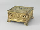 Horloge de table carrée, image 1/8